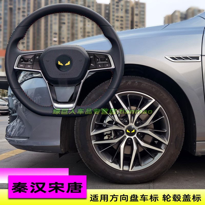 适用比亚迪plus汉元新能源贴标