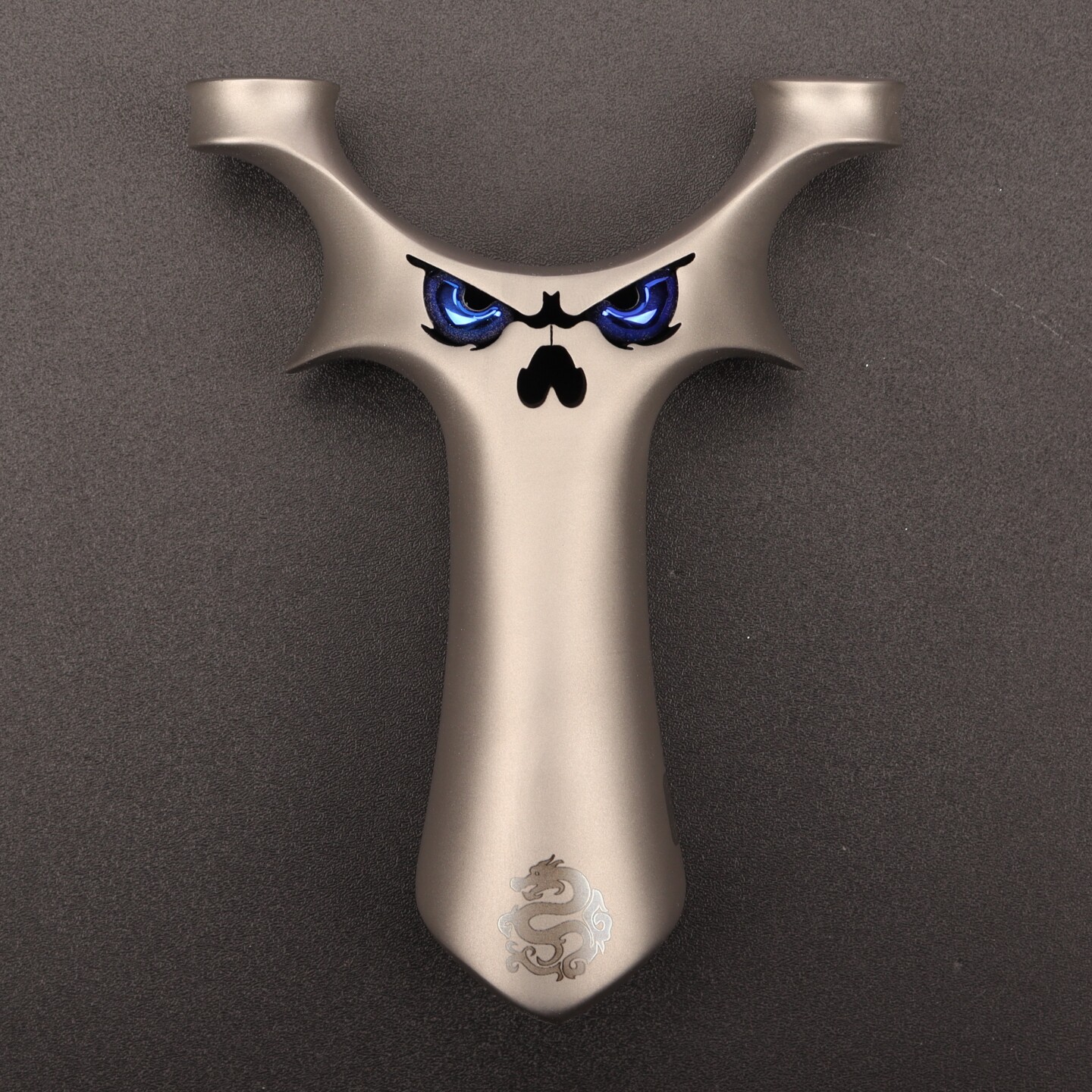 新款弓拓正品630不锈钢重炮恶魔弹弓圆头竞技专用弹弓