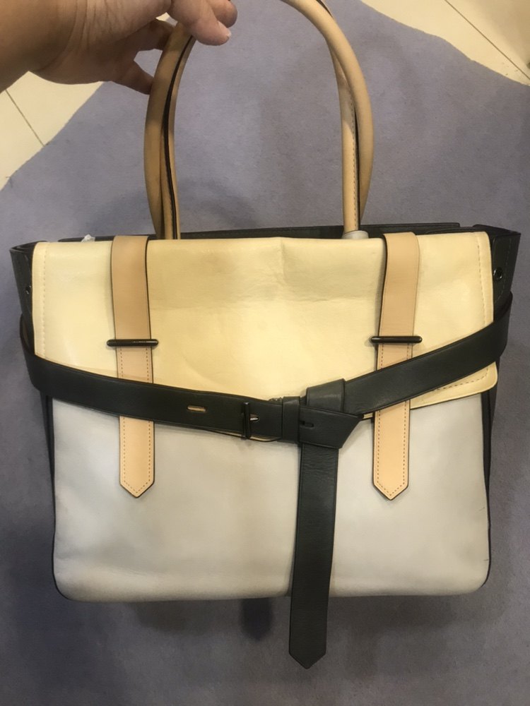 纯元牛皮手提女包