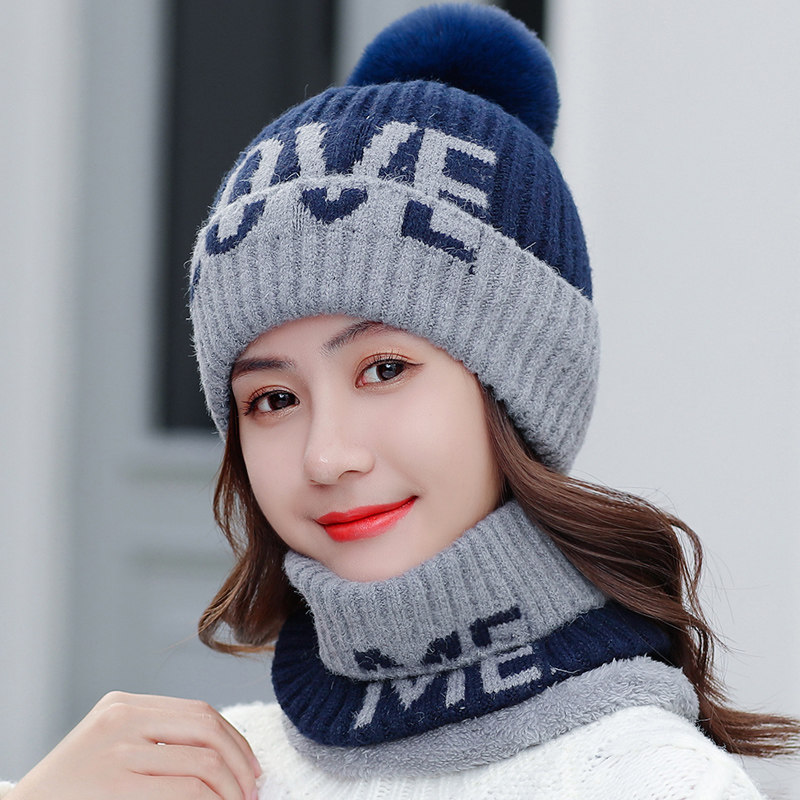 모자 여성 가을 ??겨울 다재다능한 새로운 스타일 2023 인터넷 연예인 귀여운 감금 모자 모직 모자 니트 겨울 얼굴 작은 겨울