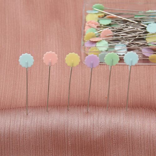 scarf clips women 不锈钢彩色梅花蝴蝶纽扣心型花朵大头针服装