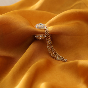 scarf safety pin 链条磁吸扣多功能衣袖无痕磁扣