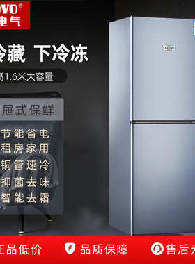 杨子电气一级节能小冰箱家用小型宿舍租房冷藏冷冻省电双门电冰箱