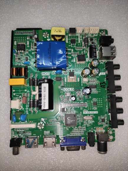 TP.V56.PB726 三合一电视板兼容各种屏幕。双高清接口自适应电压