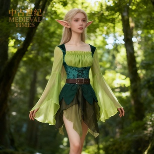 万圣节魔法精灵小仙女公主连衣裙绿野仙踪cos服化妆舞会话剧服装