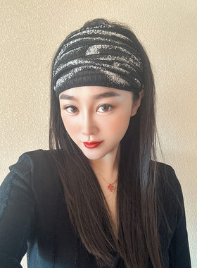 妖梦发带布艺休闲宽边