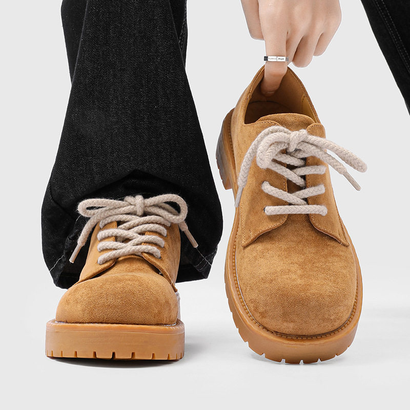 【原单货】男女大头皮鞋通勤厚底工装鞋增高英伦风休闲德比鞋潮款,流行男鞋,休闲皮鞋,淘宝优惠券,粉丝福利购,淘宝优惠卷