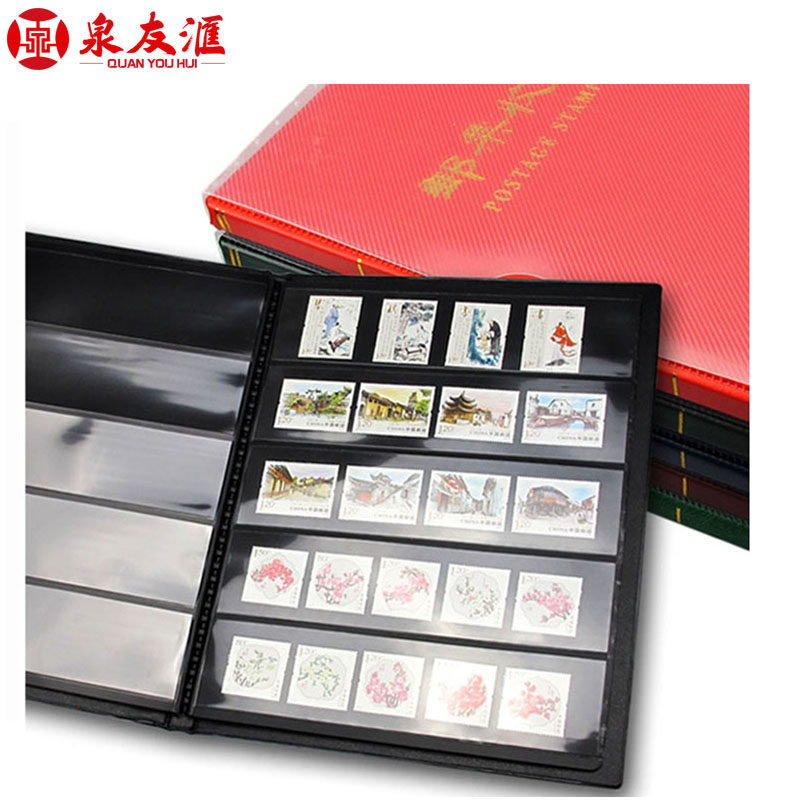 Collection Post List stamp Collection Locating books Hardcover Black 5 10 page 20 Face Sin the Accessories/Fashion Jewelry, Decoration  category - from Buy2taobao.com to provide professional Taobao agent buy service