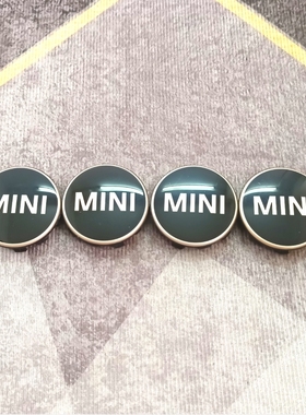 适用于宝马mini cooper轮毂中心盖clubman jcw F60轮毂盖车轮标志