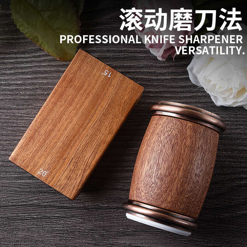 新款便携滚轮磨刀石快速磨刀神器图片