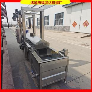 周口炸馓子设备 5000型双排馓子油炸机 电加热馓子油炸线