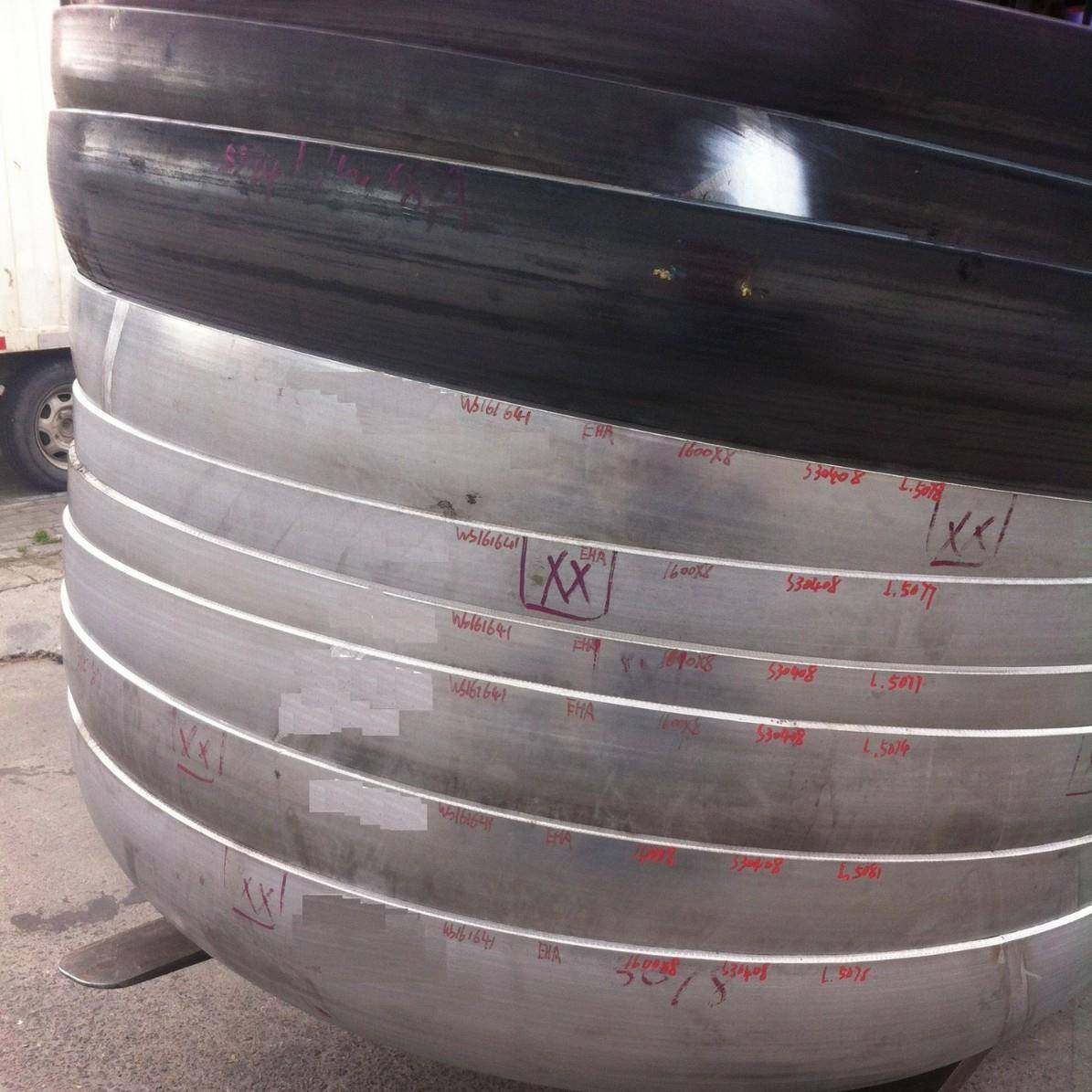 碳钢大口径管帽 椭圆管帽 圆形管帽封头焊接封头1米封头2米封头