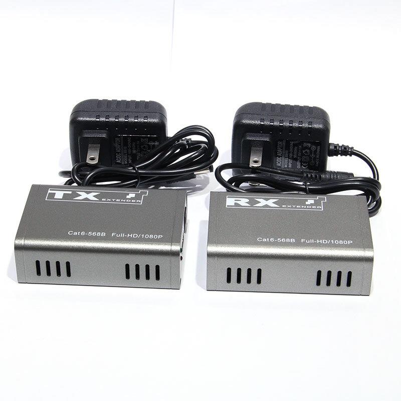 HDMI网络延长器信号放大器单网线传输60米50米网口rj45转HDMI