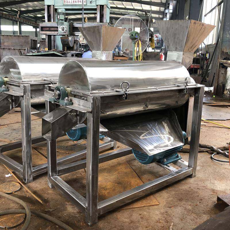 芒果双道去核打浆机 木瓜土豆地瓜打浆设备 蓝莓桑葚榨汁机