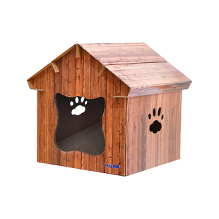 得酷DIY猫窝猫抓板磨爪器猫房子猫屋子猫爪板猫窝宠物猫咪用品