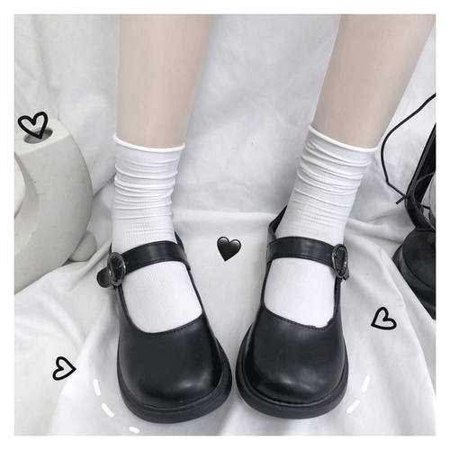 软妹小皮鞋日系女童jk少女孩12岁