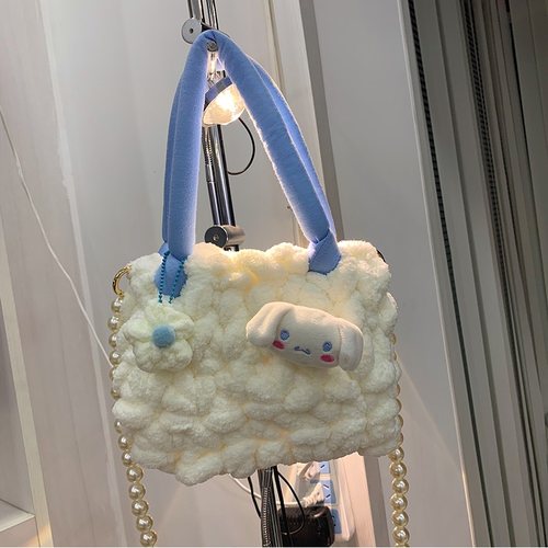 玉桂狗棉花糖云朵包diy