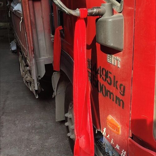 新车保平安汽车红布条红色祈福飘带绒布车用红丝喜事彩带丝带