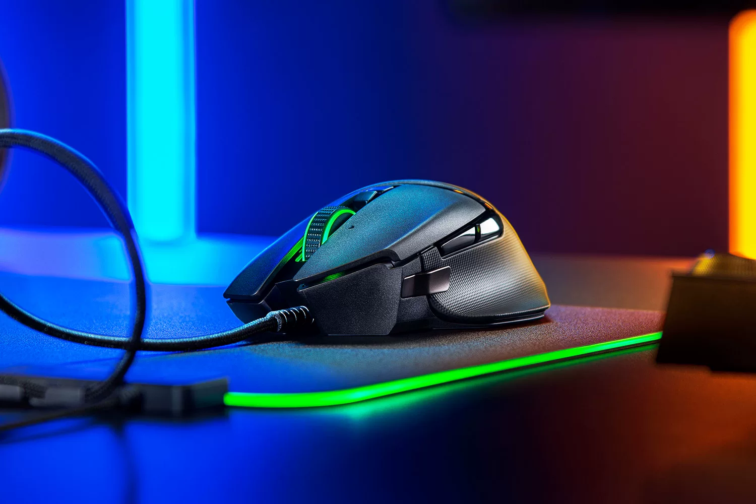 Razer Razer Barcelis Snake V2 настольная CFLOL ест курицу макарон э-спорт проводная мышь для игр