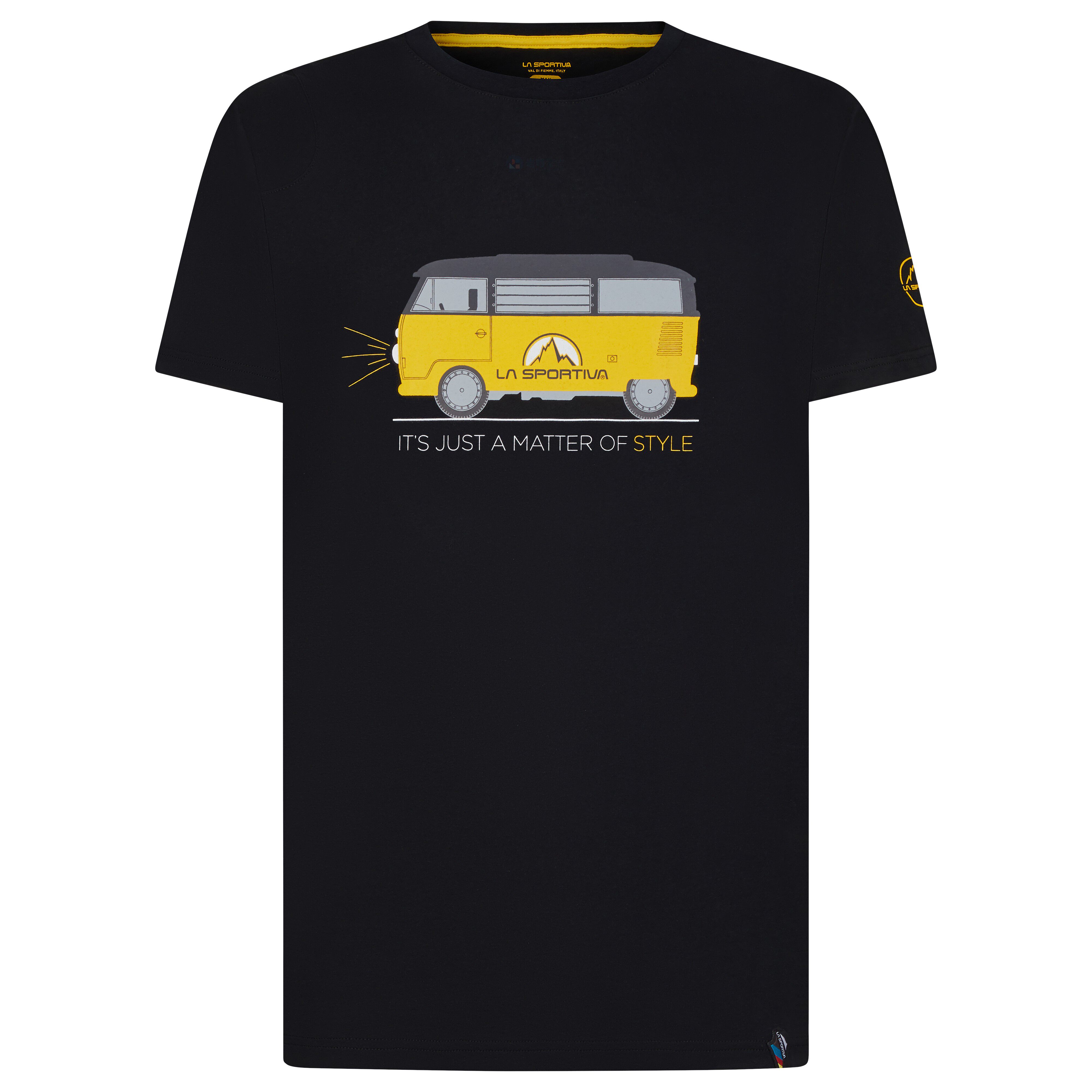LA SPORTIVA Van经典男款欧洲有机棉T恤背心攀岩户外登山徒步H47 - 实物图
