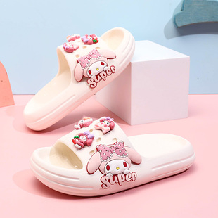 儿童凉拖鞋卡通女童凉拖2026新款室内柔软浴室洗澡防滑踩屎感拖鞋