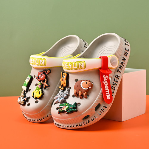 2025夏新款儿童洞洞鞋