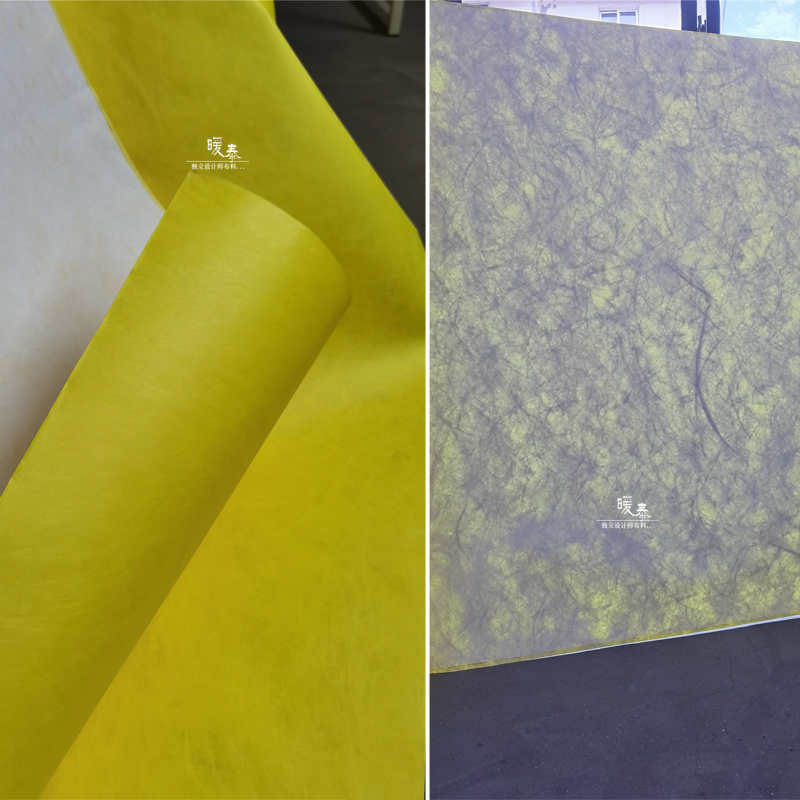 美杜产邦纸黄透纹理防水diy