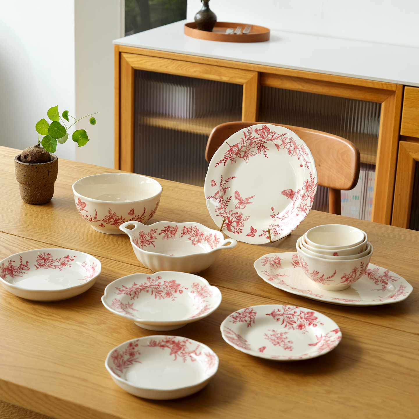 肆月中式乔迁之喜入宅餐具