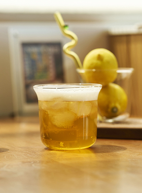 肆月玻璃啤酒杯精酿家用个人专用酒杯高颜值网红小号好看小麦冰镇