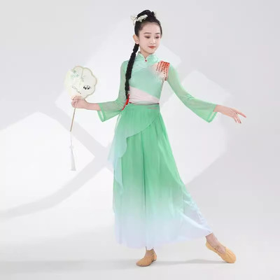 高档儿童古典舞蹈服飘逸
