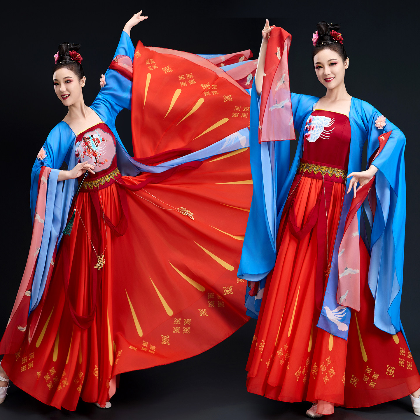 高档洛阳旧事古典舞蹈服