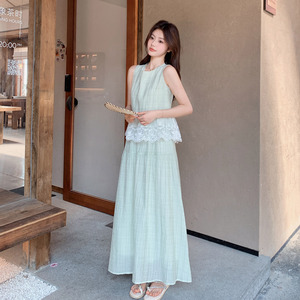 26夏新款花边两件套装091A-2608p160k258图片