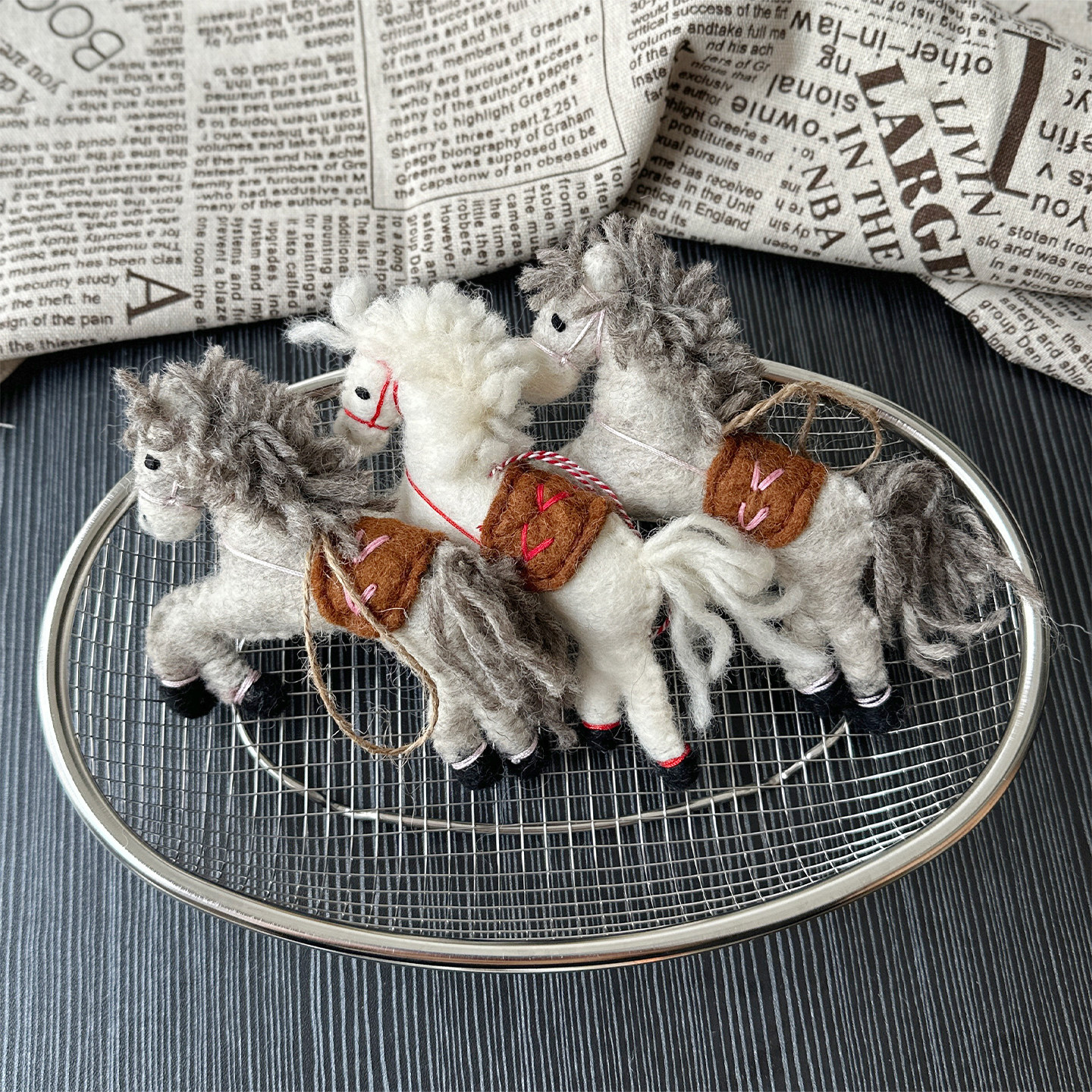 一格杂货 尼泊尔羊毛毡包包挂件可爱小马背包挂饰汽车钥匙扣公仔,服饰配件/皮带/帽子/围巾,包挂件,淘宝优惠券,粉丝福利购,淘宝优惠卷