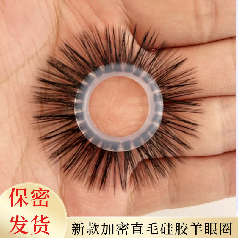 羊圈套马毛男士马尾圈硅胶圈环新款马环羊马毛圈羊毛圈儿