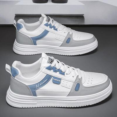 春季男鞋新款轻便百搭运动鞋软底防滑休闲跑步鞋男士旅游鞋子