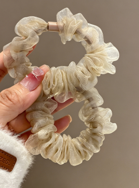 限时特价！欧根纱发圈皮筋