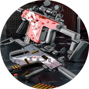 短剑维克托vector电动连发软弹枪发射器冲锋枪儿童男孩玩具枪