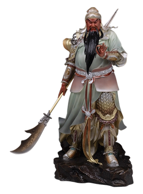 武财神关羽供奉客厅大型落地摆件