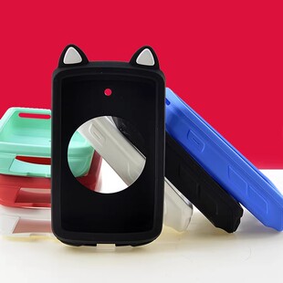 自行车码表保护套 GPS C706码表防刮防蹭套猫耳朵卡适用于公路车