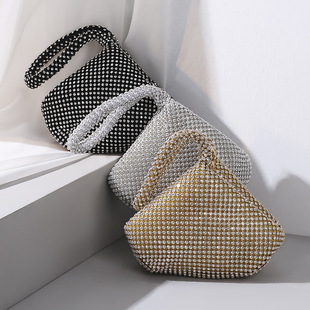 Factory Direct Dinner Bag Handmade Rhinestone Mine Evening B