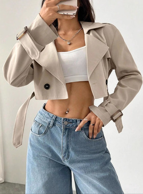 Spot Independent Station at Women's Temperament Short Solid