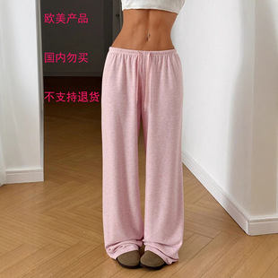 Women Solid Spot Drawstring Station lor Waist Independent