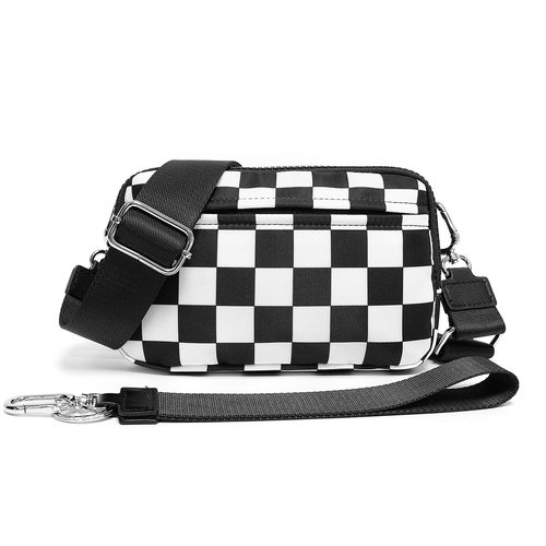 L Same Bag Double Layer Polyester Waterproof Chest Bag Ou