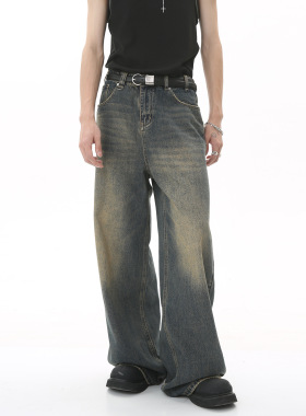 Mtlclothes Men's Wear | 2025 4 Retro Hong Kong Style Old Loo