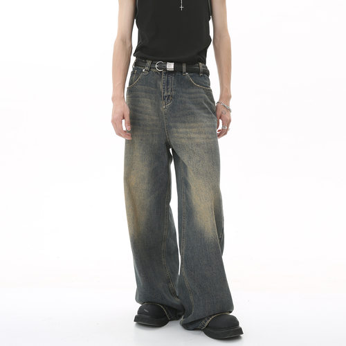 Mtlclothes Men's Wear | 2025 4 Retro Hong Kong Style Old Loo