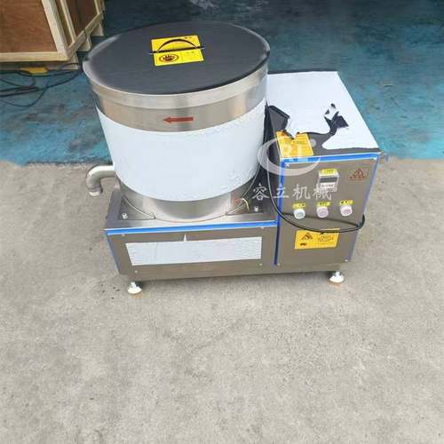 现货洋葱圈脱油机高速离心薯片甩油机不锈钢桶豆腐渣脱浆机