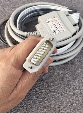 兼容华清心仪谷山丰心电导联线