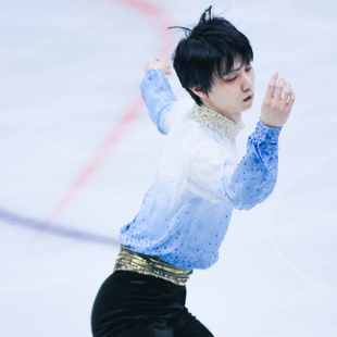 羽生结弦Yuzuru 饰 Hanyu冰上王子花滑高清写真照片相片塑封定制装