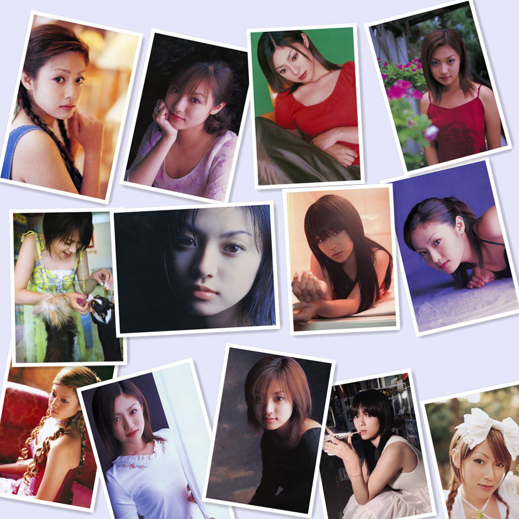 深田恭子 佐佐木希 原干惠 本田翼 个人高清照片相片塑封定制