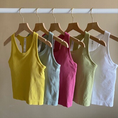 lulu同款bubb美背带胸垫瑜伽内衣